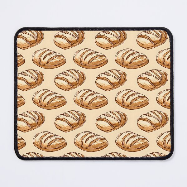 Item preview, Sourdough Bread Seamless Pattern designed and sold by palaco210.