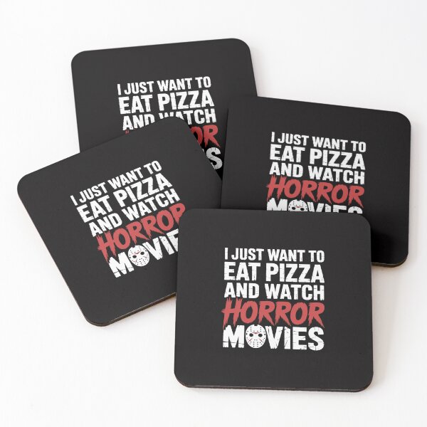 Item preview, I Just Want To Eat Pizza And Watch Horror Movies Halloween designed and sold by tlallimicrichi.