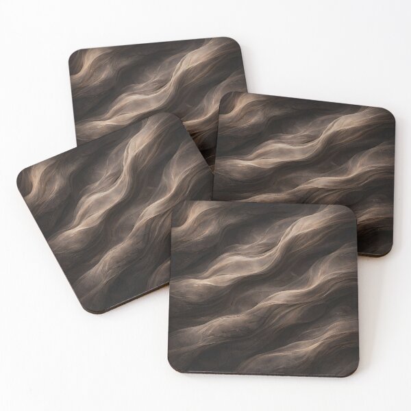Item preview, Deep Chocolate Luxury Pattern designed and sold by LuxeFusionArt.