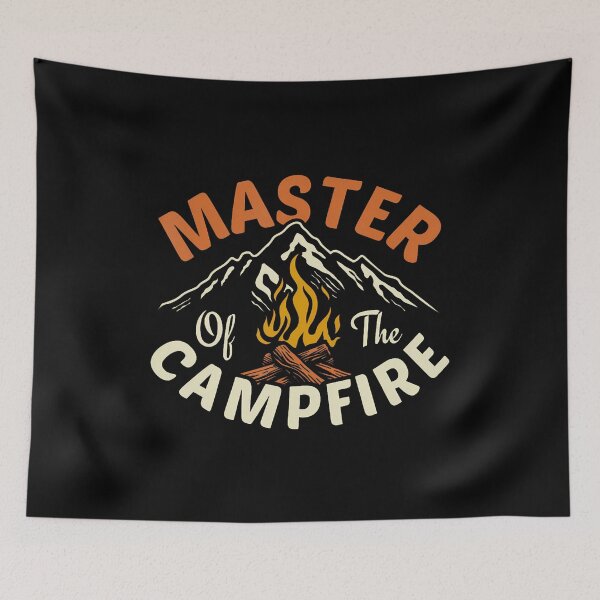 Item preview, Funny Outdoor Camping Master Of Campfire designed and sold by elihletoriong.