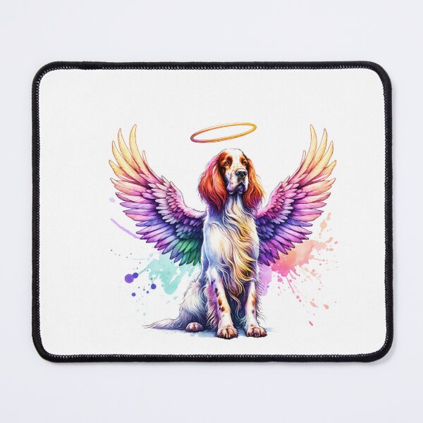 Item preview, Watercolor English Setter Angel designed and sold by TheAnimalZ00.