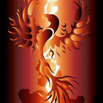 Artwork thumbnail, Phoenix Rising by Robert Ball