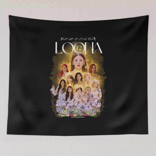 Item preview, Fantasy Inspired Loona Kpop Collage designed and sold by SeeriaThom.