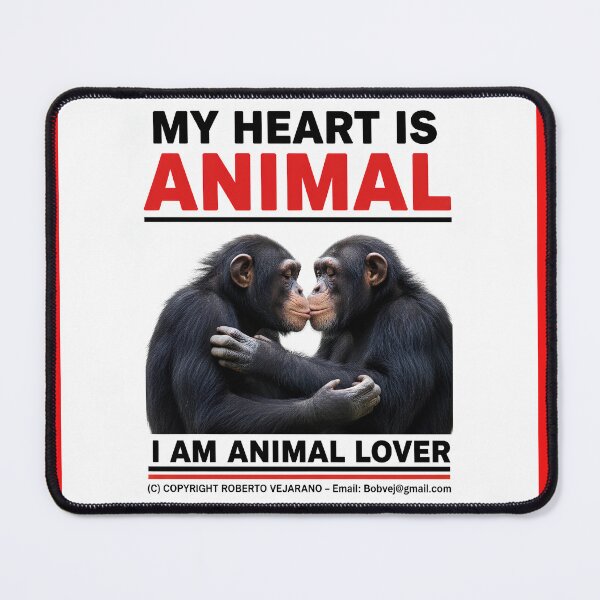 Item preview, KISS CHIMPANCES, ZOOMAGIC PUZZLE. 1.8K designed and sold by ANIMALS IN LOVE - T- SHIRTS - Zoomagic Puzzle.
