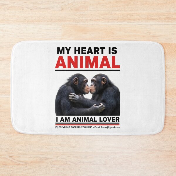 Item preview, KISS CHIMPANCES, ZOOMAGIC PUZZLE. 1.8K designed and sold by ANIMALS IN LOVE - T- SHIRTS - Zoomagic Puzzle.