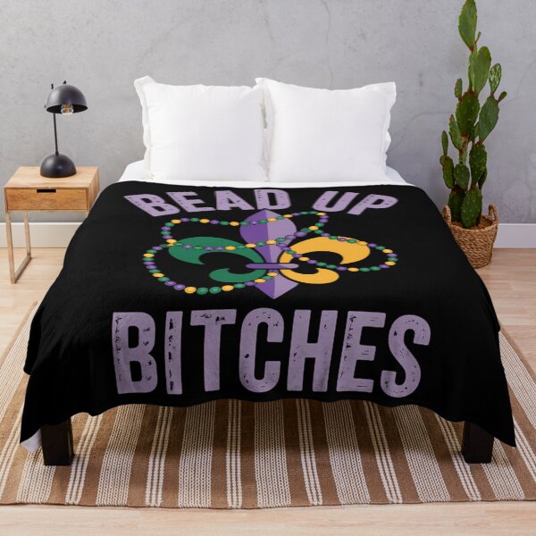 Item preview, Bead Up Bitches Funny Mardi Gras designed and sold by Morphologiona.