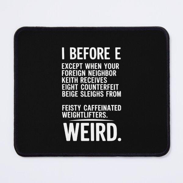 Item preview, I Before E English Grammar Exceptions To The Rule designed and sold by duolastgend.