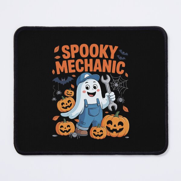 Item preview, Spooky Mechanic Halloween Ghost Wrench Costume Dad Father  designed and sold by DigitaldeligArt.