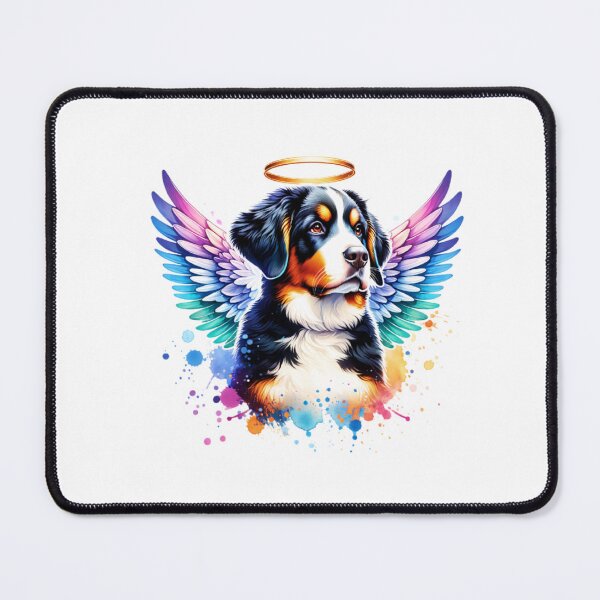 Item preview, Watercolor Entlebucher Mountain Dog Angel designed and sold by TheAnimalZ00.
