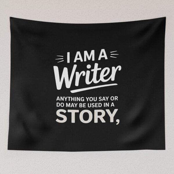 Item preview, I Am A Writer Author Novelist Novel Writing Poet Gift designed and sold by duolastgend.