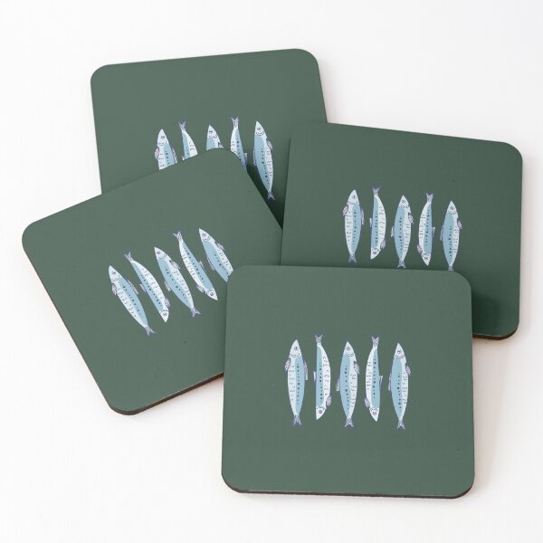 Item preview, cute colorful sardine tin designed and sold by Spitfire July Doodles.