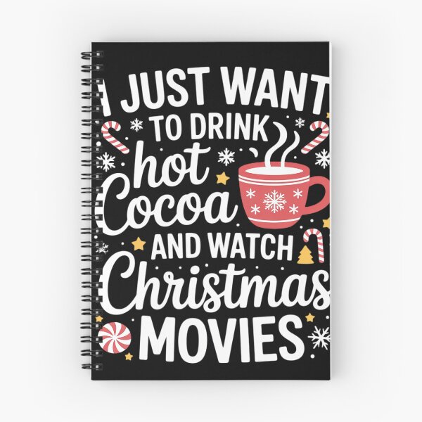 Item preview, Hot Cocoa Drinking Watch Christmas Movies Cute designed and sold by duolastgend.
