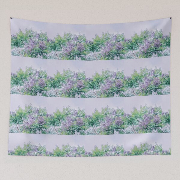 Item preview, Jacaranda Tree Botanical Illustration? designed and sold by N0irNest.