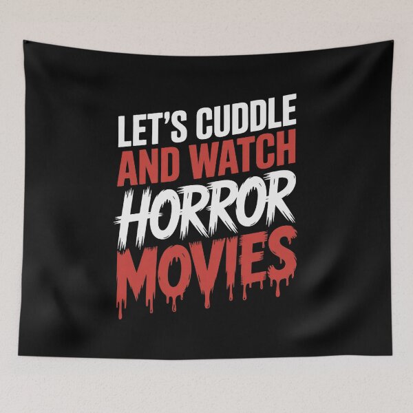 Item preview, Horror - Let's Cuddle And Watch Horror Movies designed and sold by duolastgend.