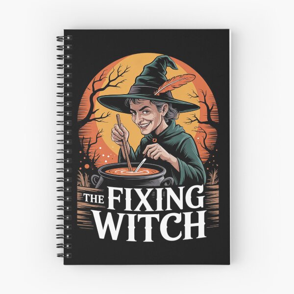 Item preview, The Fixing Witch Halloween Mechanic Scary Serviceman  designed and sold by DigitaldeligArt.