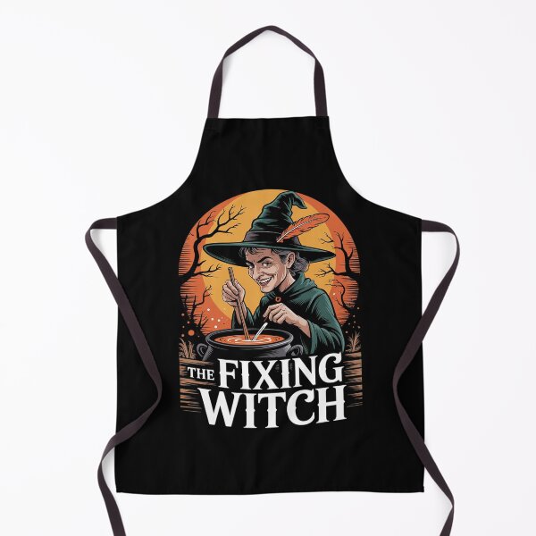 Item preview, The Fixing Witch Halloween Mechanic Scary Serviceman designed and sold by DigitaldeligArt.