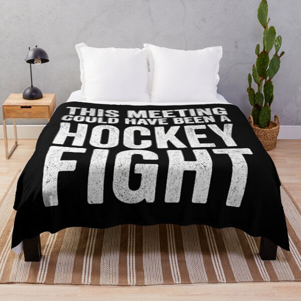 Item preview, Funny Hockey Fan Office Humor Meeting designed and sold by Mason-Pride.