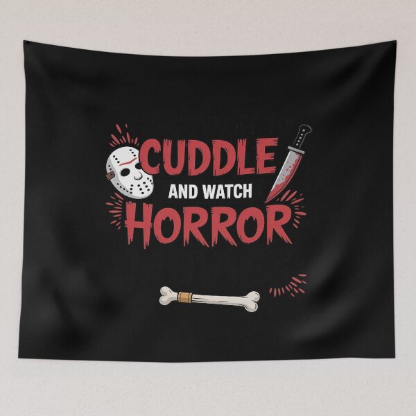 Item preview, Halloween I Just Want To Cuddle And Watch Horror Movies designed and sold by duolastgend.