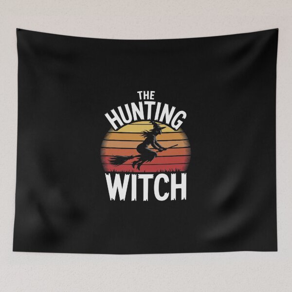 Item preview, The Hunting Witch Halloween Hunter Trick or Treat Hunt  designed and sold by DigitaldeligArt.