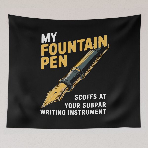 Item preview, Fountain Pen Writing Teacher Writers Handwriting Collector designed and sold by duolastgend.