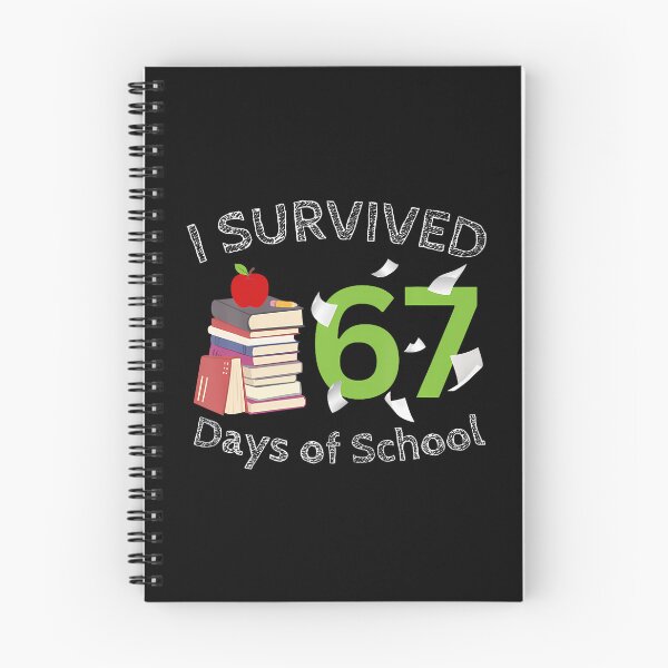 Item preview, I Survived 67 Days Of School Funny 67 Meme Teacher Student designed and sold by prabuniard.