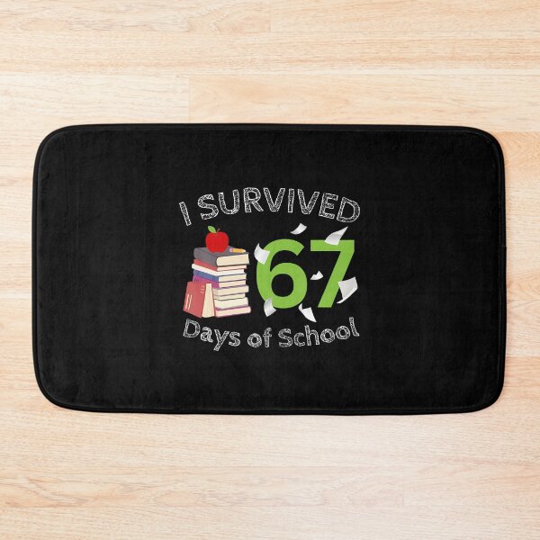 Item preview, I Survived 67 Days Of School Funny 67 Meme Teacher Student designed and sold by prabuniard.