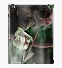 Robin the Hooded Man - Sherwood Forest, Robin Hood, Archer, Nottingham iPad Case/Skin