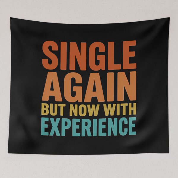 Item preview, Funny Divorce Party Gift Single Again Announcement designed and sold by Mason-Pride.