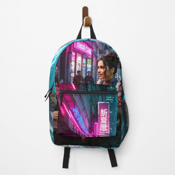 Item preview, Cyberpunk chat on the streets of Night City designed and sold by aykiradesigns.