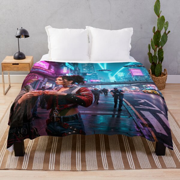 Item preview, Talking outside a bar in Night City designed and sold by aykiradesigns.