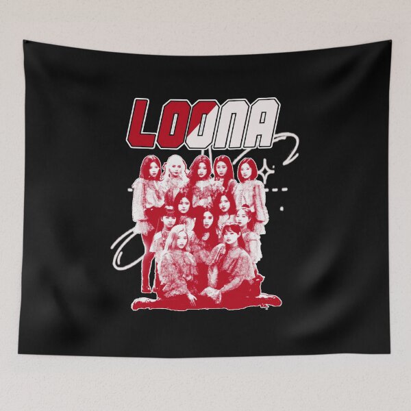 Item preview, Twelve Member Loona Kpop Retro Poster Style designed and sold by SeeriaThom.