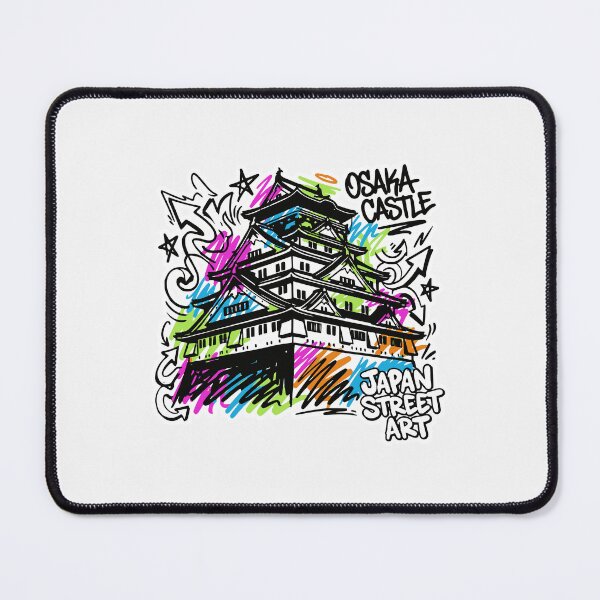 Item preview, Street Art Osaka Castle designed and sold by TaiyoDigital36.