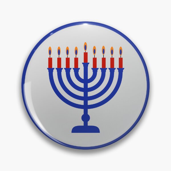 Item preview, Menorah in a circle  designed and sold by Rachel the Artist .