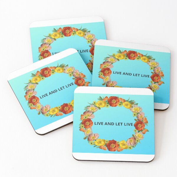 Item preview, LIVE AND LET LIVE designed and sold by Mamta Thakkar.