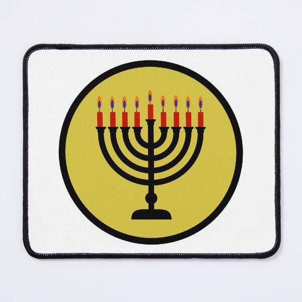 Item preview, Menorah in a circle designed and sold by Rachel the Artist .