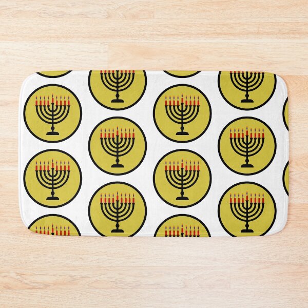 Item preview, Menorah in a circle  designed and sold by Rachel the Artist .