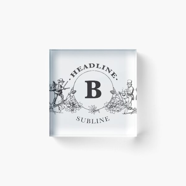 Item preview, Apothecary engraved label template with botanical ornament and badge frame designed and sold by DavidMay.