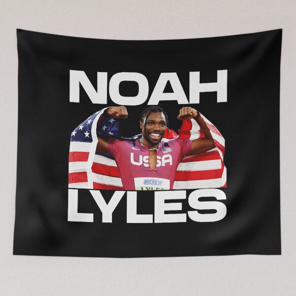Item preview, Noah Lyles - Gold Medalist Winner  designed and sold by imandeebeale.