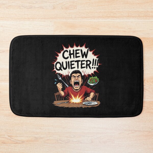 Item preview,  Chew Quieter ITYSL | Tim Robinson Dinner Rage | S3 Viral Quote Tee designed and sold by GeniePixel.