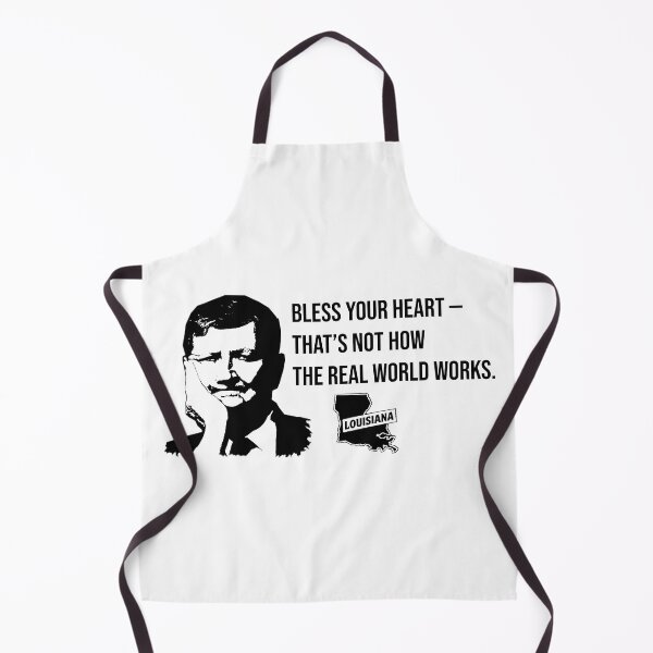 Aperçu de l'œuvre John N. Kennedy - Que Dieu vous bénisse — Louisiana Reality Check - T-shirt Light Shirts Only créée et vendue par EmersionPrints.