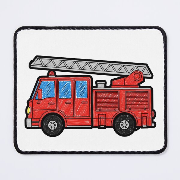 Item preview, Fire Truck Emergency Services designed and sold by NicholeMArts.
