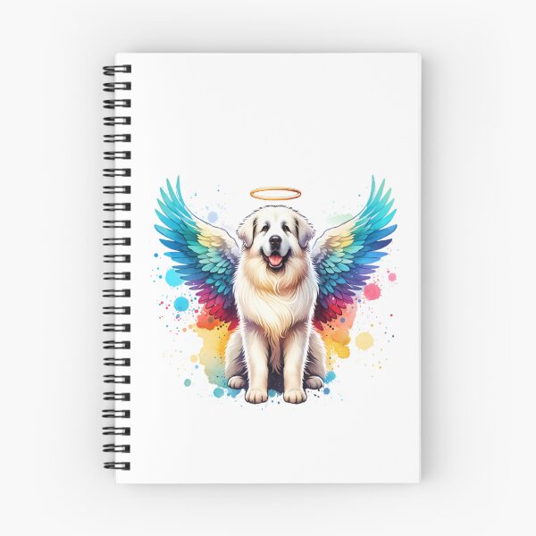 Item preview, Watercolor Great Pyrenees Angel designed and sold by TheAnimalZ00.