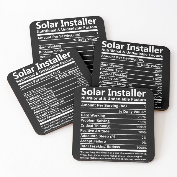 Item preview, Solar Installer designed and sold by jeromgaug336.