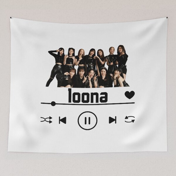 Item preview, Minimal Music Player Loona Kpop Theme designed and sold by SeeriaThom.