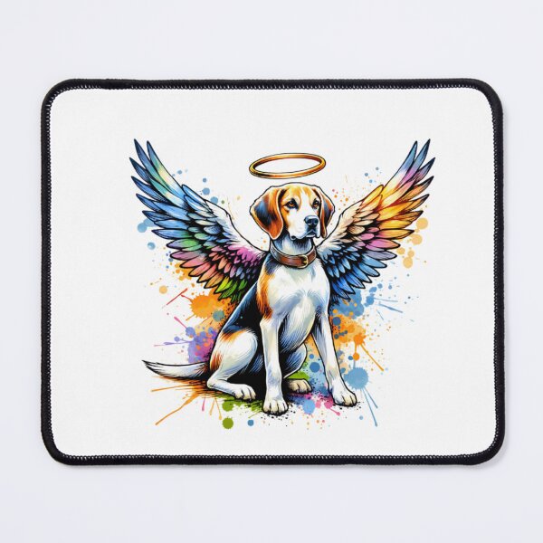 Item preview, Watercolor Harrier Angel designed and sold by TheAnimalZ00.