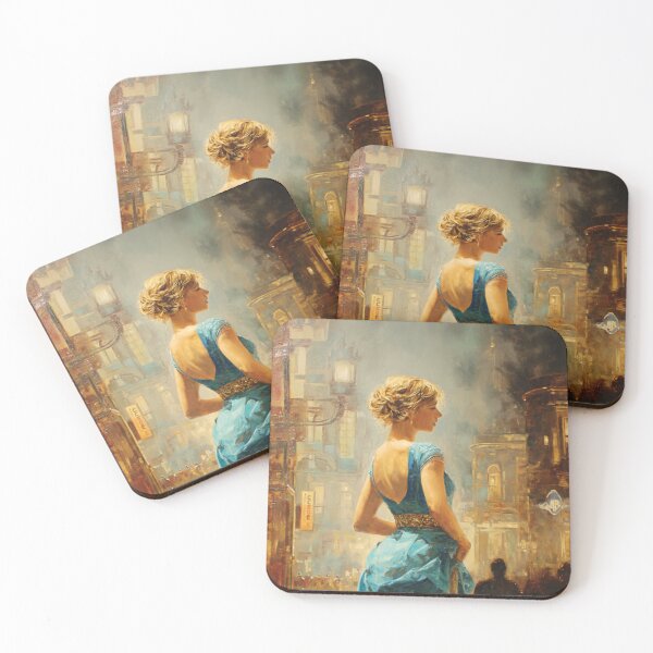 Item preview, She Waits Where the City Glows designed and sold by afrancisCL.