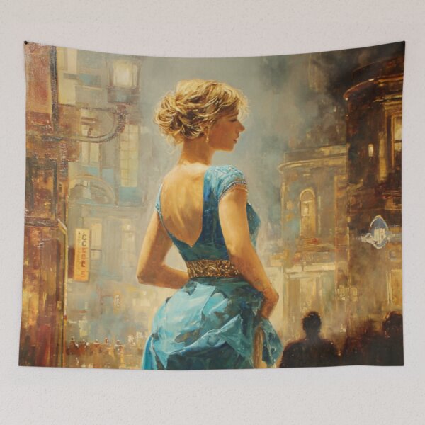 Item preview, She Waits Where the City Glows designed and sold by afrancisCL.