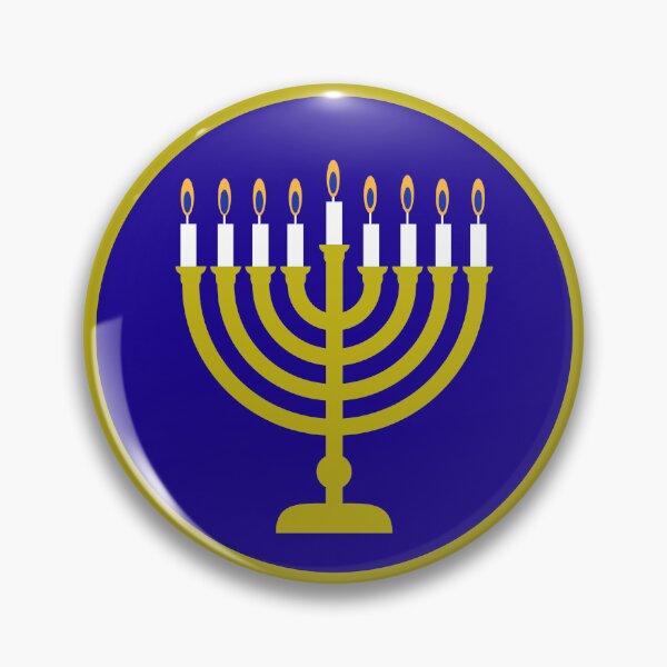Item preview, Menorah in a circle  designed and sold by Rachel the Artist .