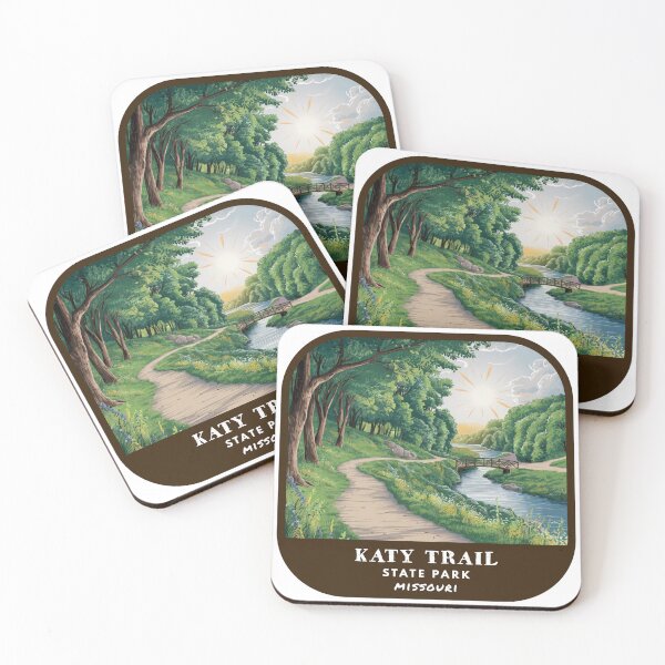 Item preview, Vintage Katy Trail State Park State Park (Missouri State Park) designed and sold by RabbitK.