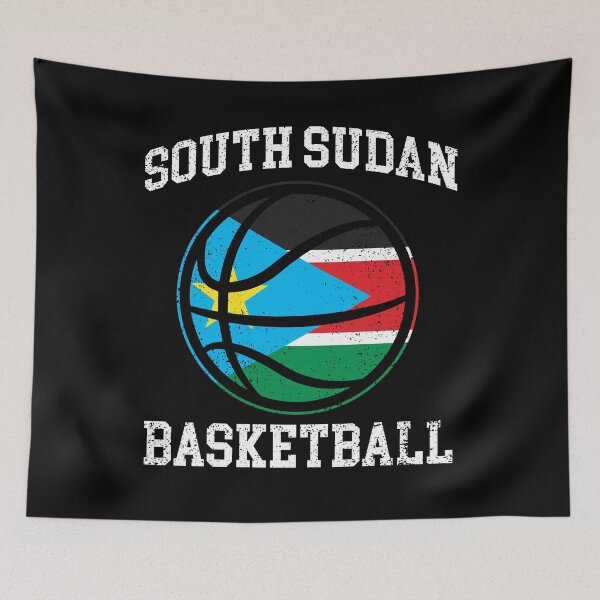 Item preview, BASKETBALL BALL - SOUTH SUDAN | Fans and Teams for Men and Women T-shirt designed and sold by wallsandpatts.